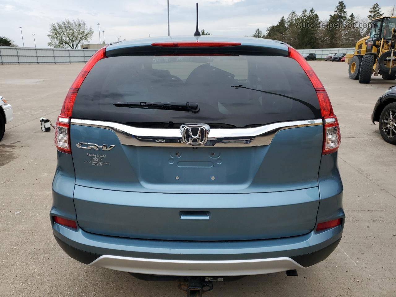 2016 Honda Cr-v Ex Blue vin: 2HKRM3H54GH517893