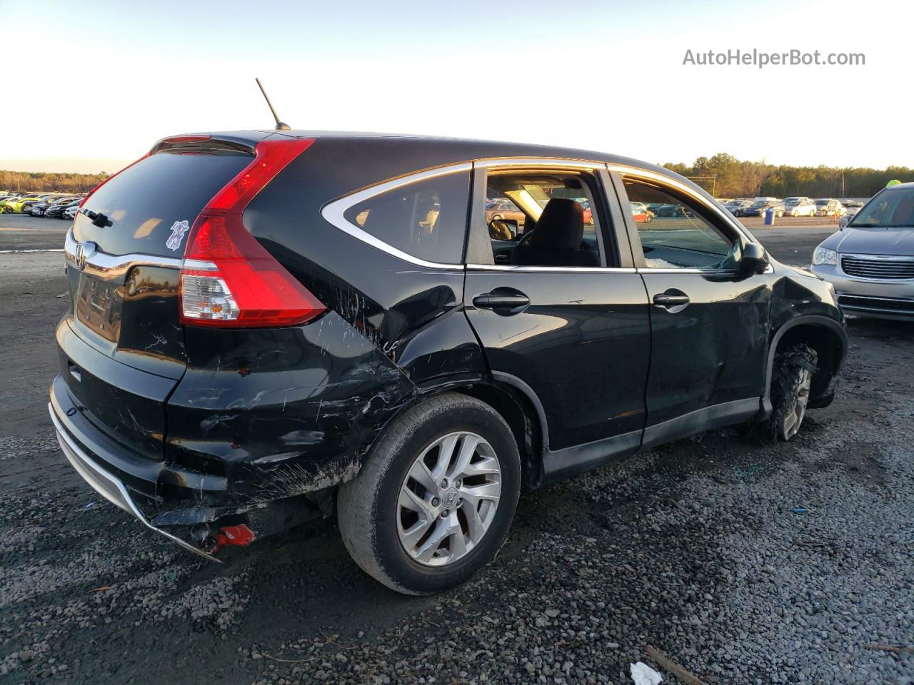 2016 Honda Cr-v Ex Black vin: 2HKRM3H55GH500925