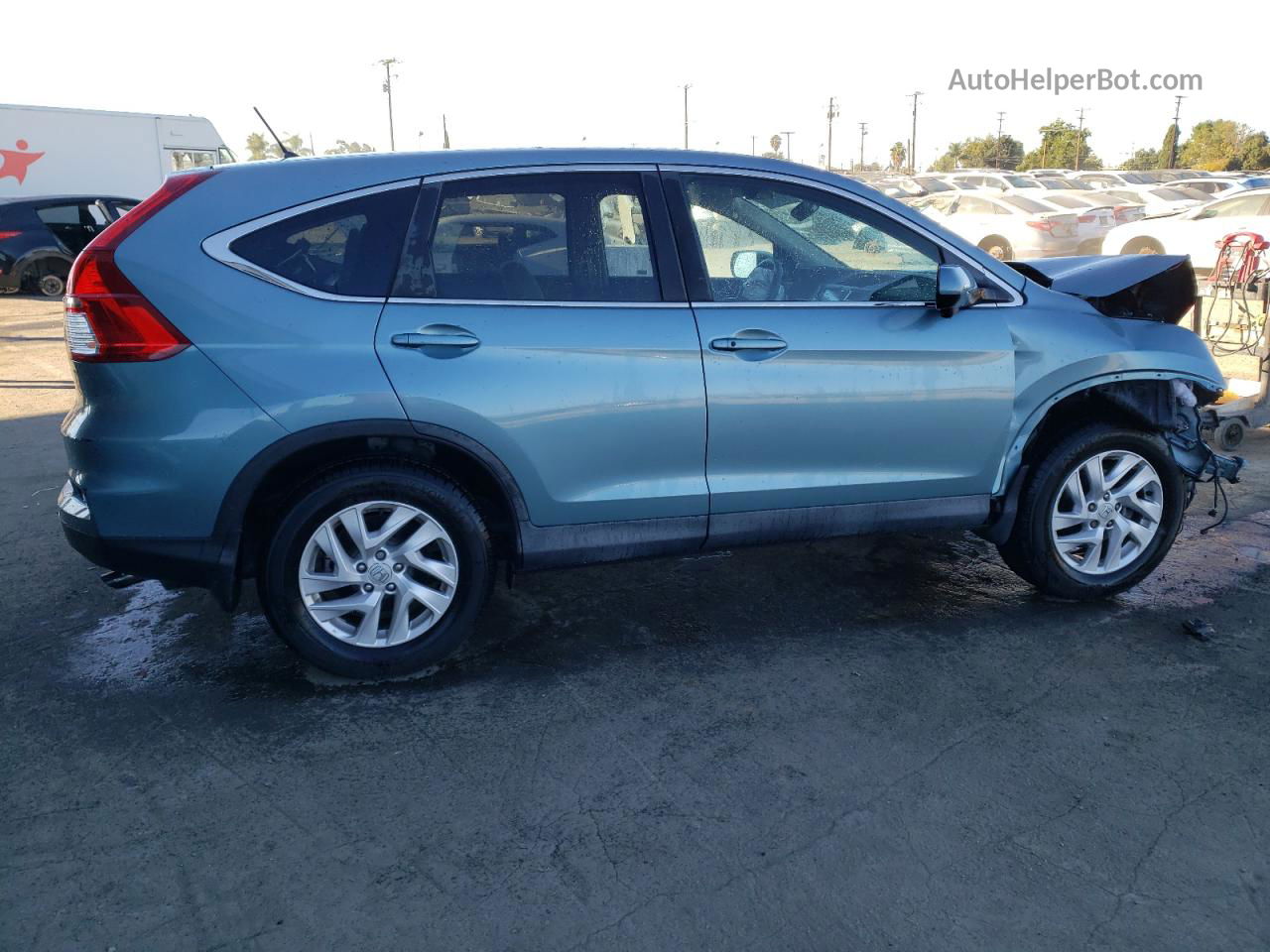 2016 Honda Cr-v Ex Blue vin: 2HKRM3H55GH511388