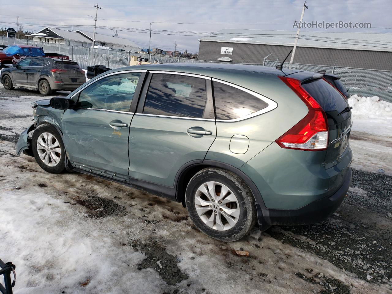 2013 Honda Cr-v Ex Teal vin: 2HKRM3H56DH001501