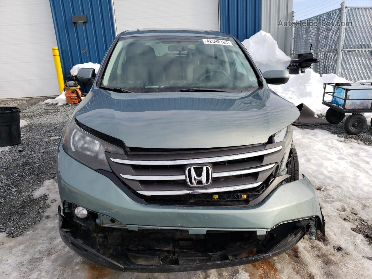 2013 Honda Cr-v Ex Teal vin: 2HKRM3H56DH001501