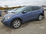 2013 Honda Cr-v Ex Blue vin: 2HKRM3H56DH520192