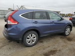 2013 Honda Cr-v Ex Blue vin: 2HKRM3H56DH520192