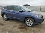 2013 Honda Cr-v Ex Blue vin: 2HKRM3H56DH520192