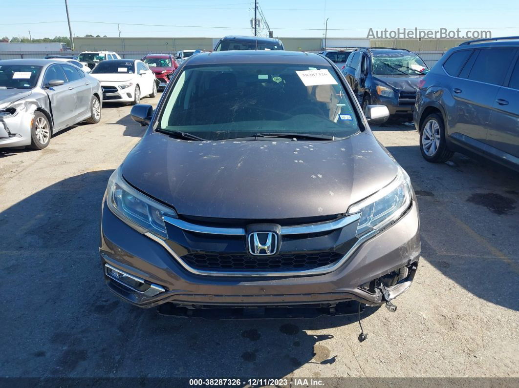 2015 Honda Cr-v Ex Коричневый vin: 2HKRM3H56FH501094