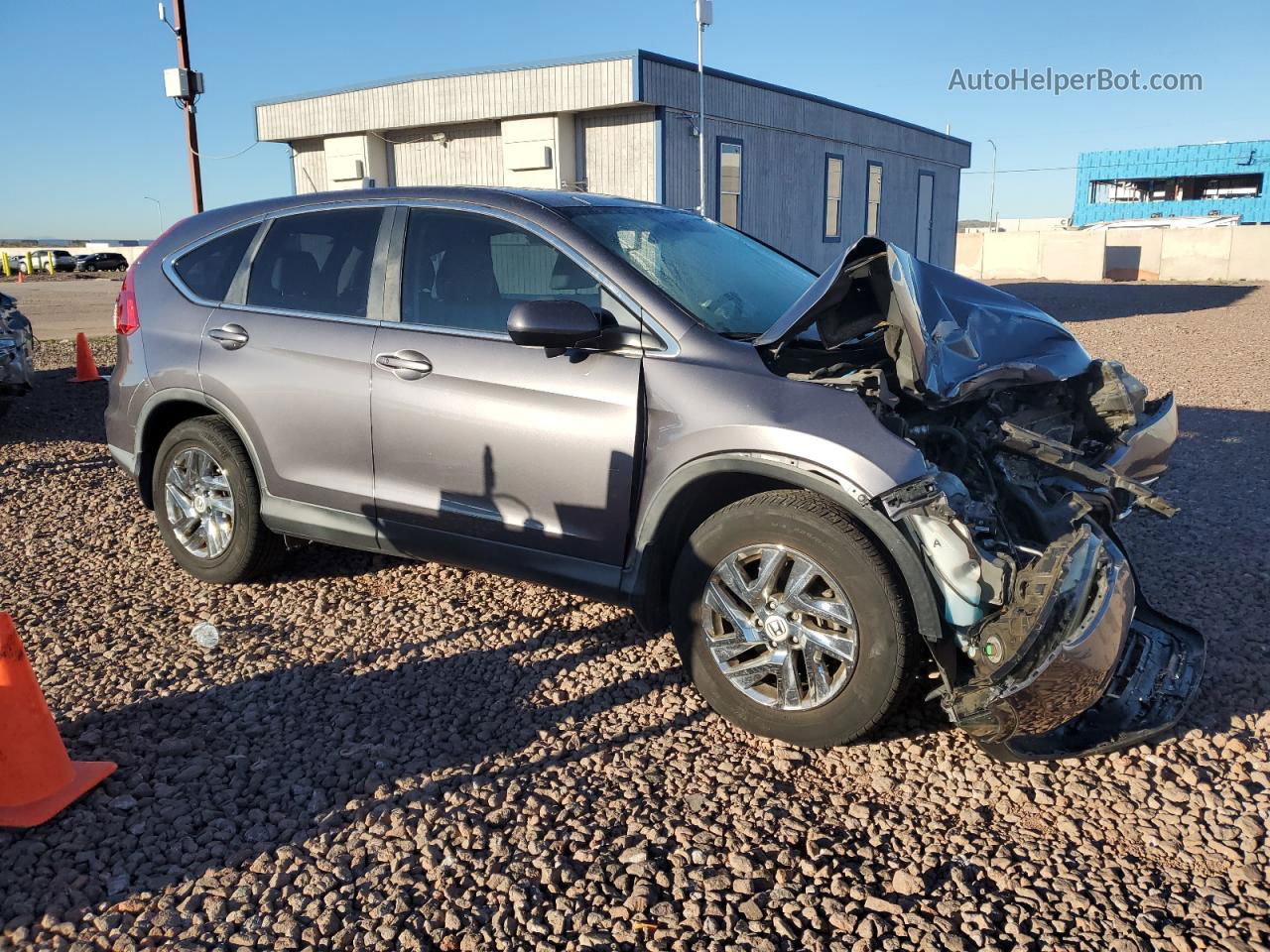 2015 Honda Cr-v Ex Charcoal vin: 2HKRM3H56FH522298