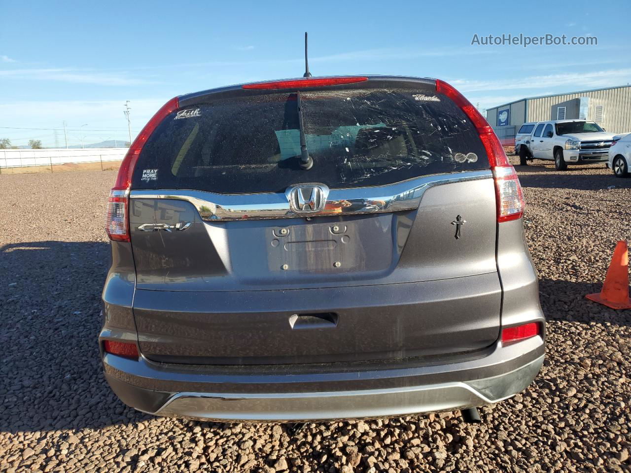 2015 Honda Cr-v Ex Угольный vin: 2HKRM3H56FH522298