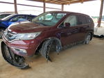 2015 Honda Cr-v Ex Burgundy vin: 2HKRM3H56FH556208