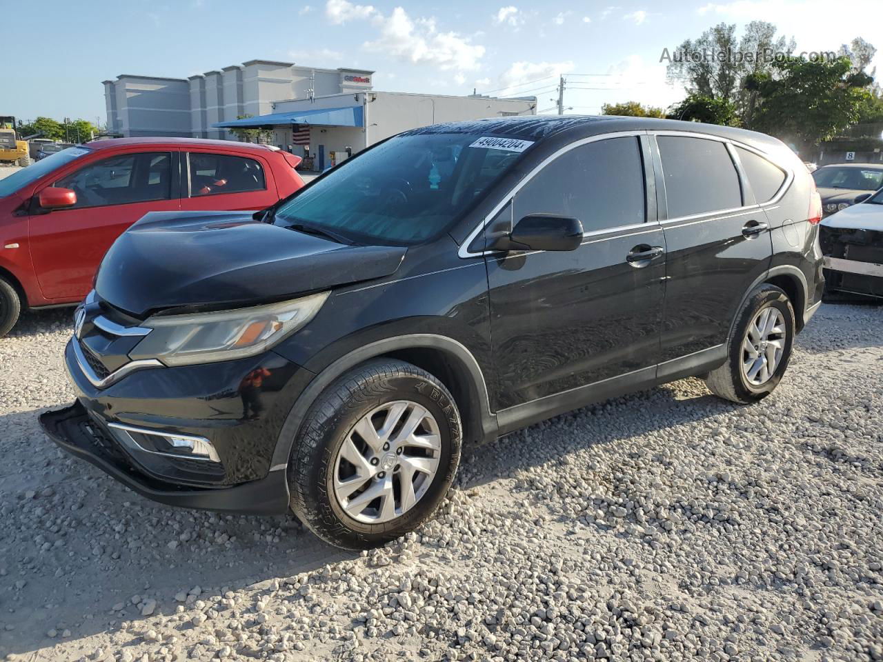 2016 Honda Cr-v Ex Black vin: 2HKRM3H56GH515952