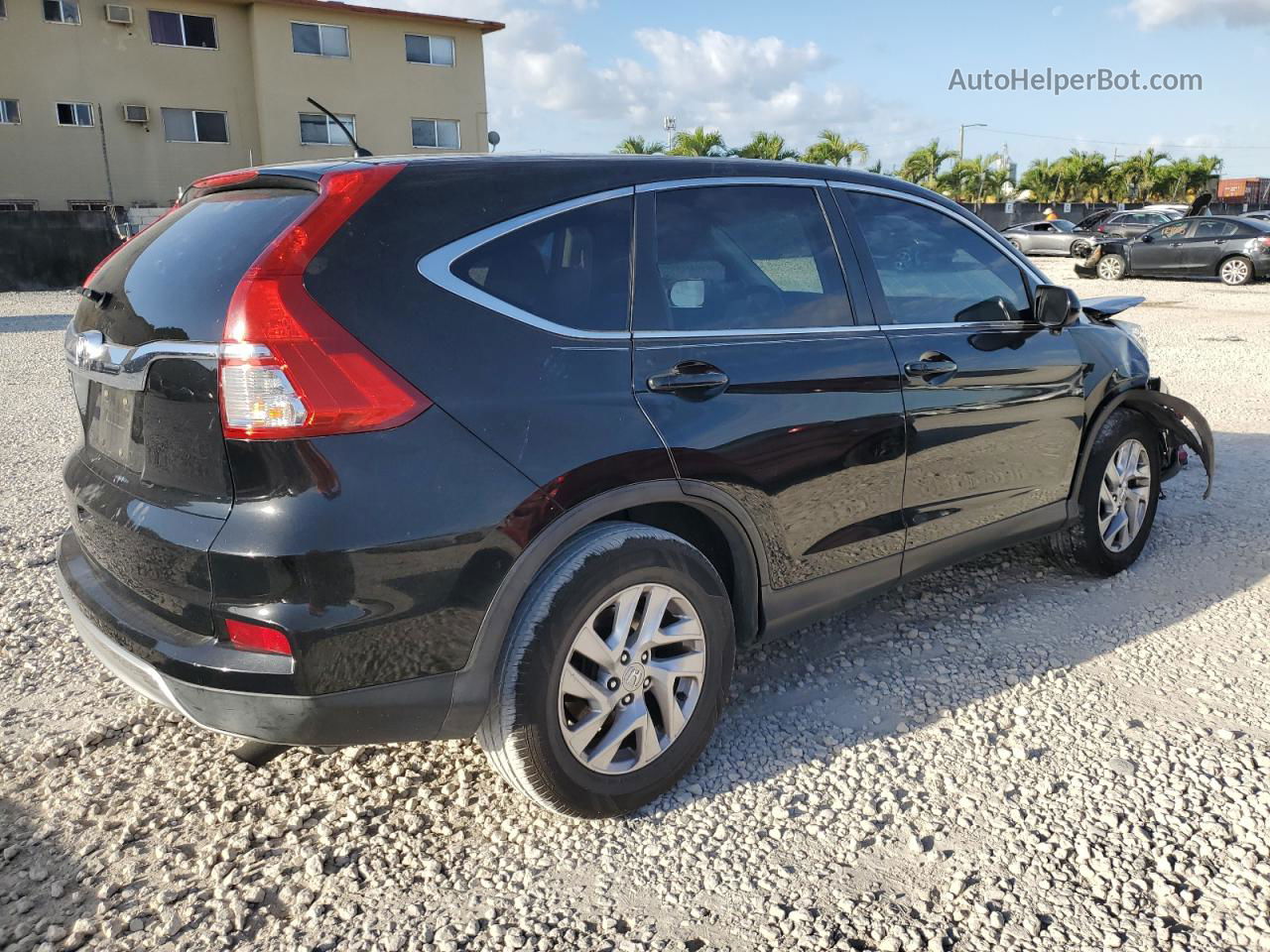 2016 Honda Cr-v Ex Black vin: 2HKRM3H56GH515952