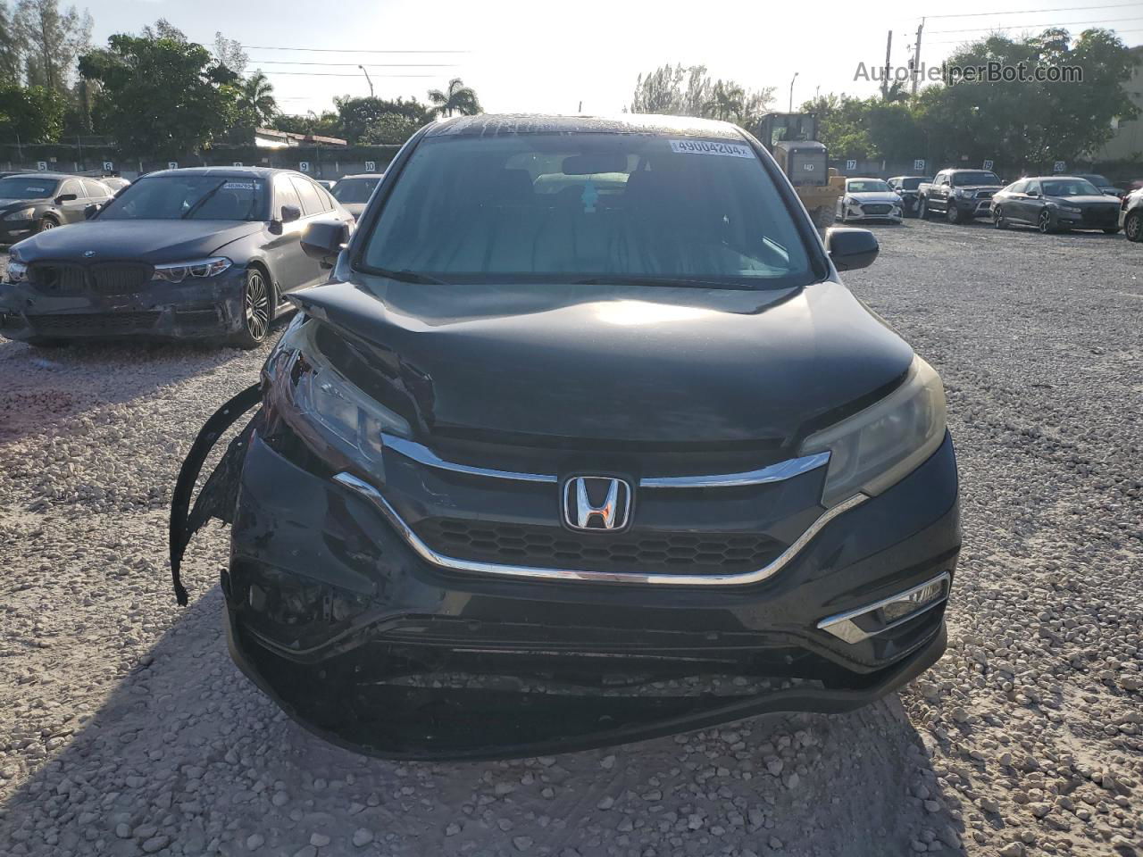 2016 Honda Cr-v Ex Black vin: 2HKRM3H56GH515952