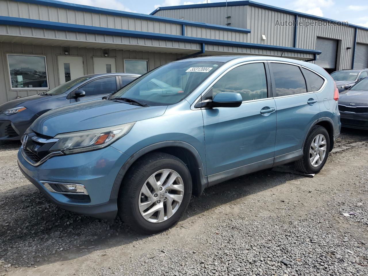 2016 Honda Cr-v Ex Синий vin: 2HKRM3H56GH553097