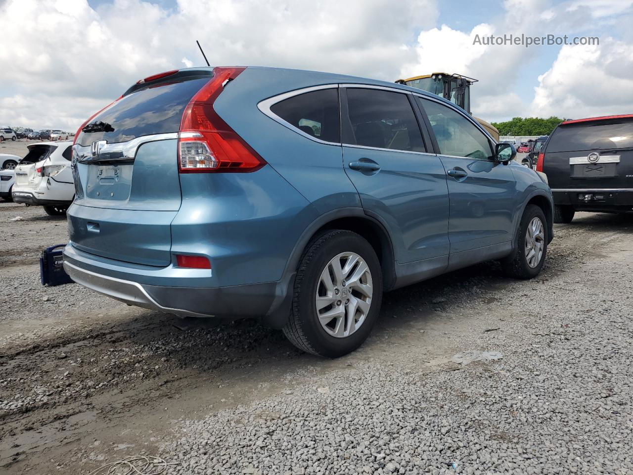 2016 Honda Cr-v Ex Синий vin: 2HKRM3H56GH553097