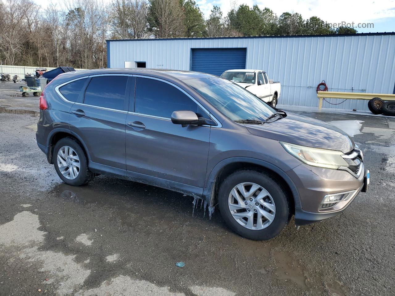 2016 Honda Cr-v Ex Gray vin: 2HKRM3H56GH564956