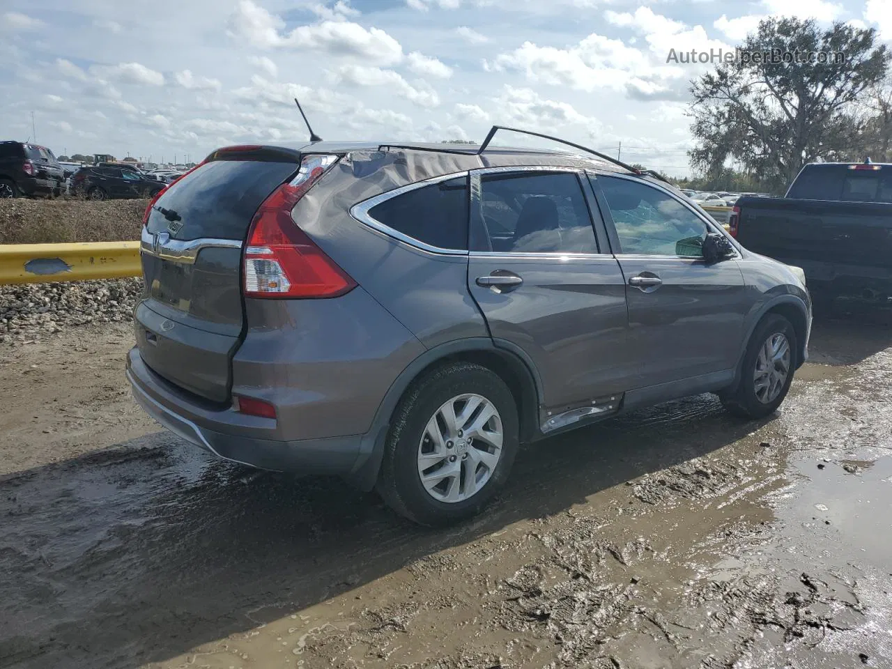 2016 Honda Cr-v Ex Charcoal vin: 2HKRM3H57GH565002