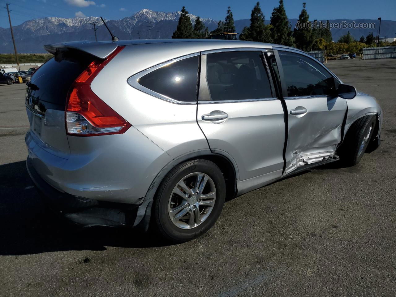 2012 Honda Cr-v Ex Silver vin: 2HKRM3H58CH500265