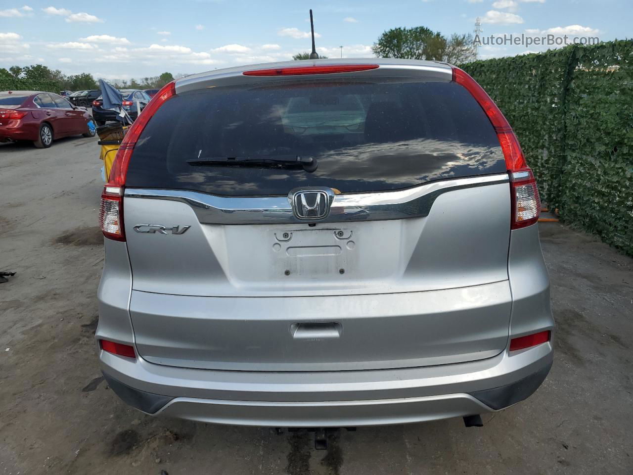 2015 Honda Cr-v Ex Silver vin: 2HKRM3H58FH528927