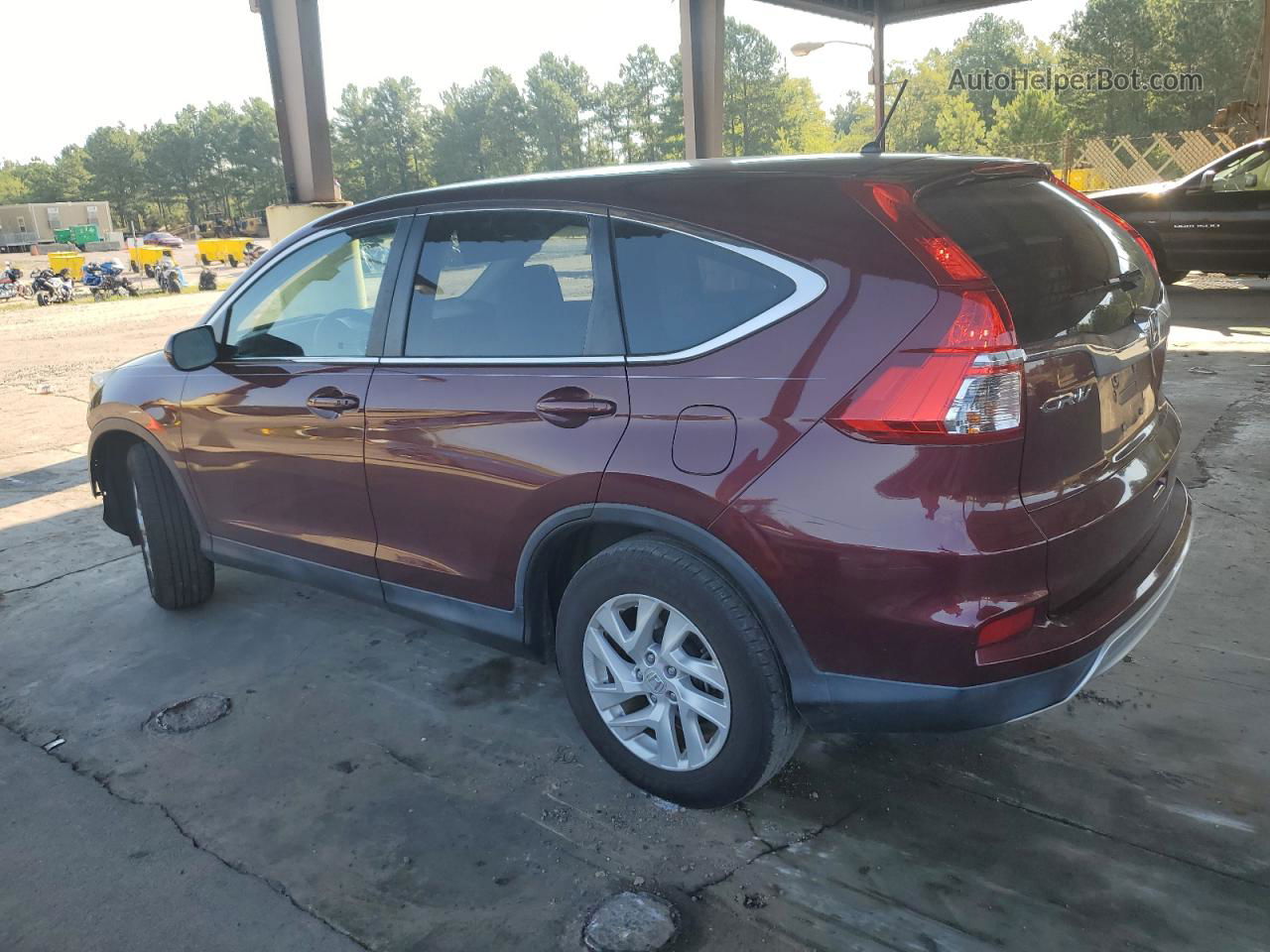 2016 Honda Cr-v Ex Burgundy vin: 2HKRM3H58GH558205