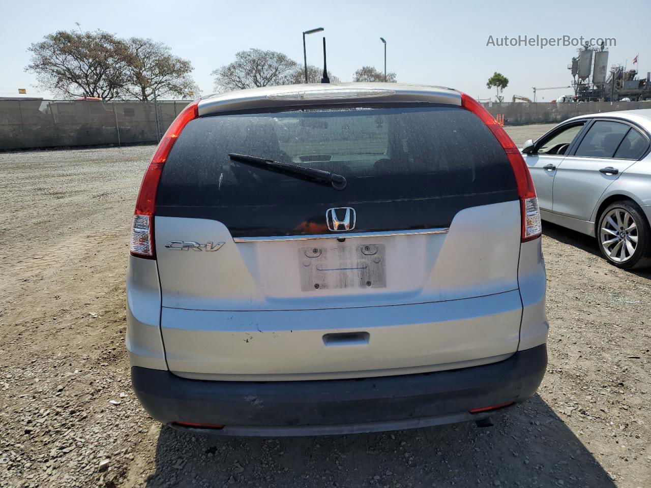 2013 Honda Cr-v Ex Silver vin: 2HKRM3H59DH507775