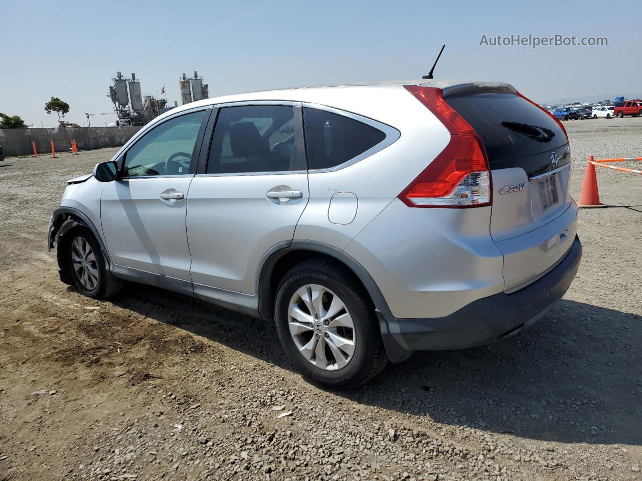 2013 Honda Cr-v Ex Silver vin: 2HKRM3H59DH507775