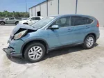 2015 Honda Cr-v Ex Blue vin: 2HKRM3H59FH500750