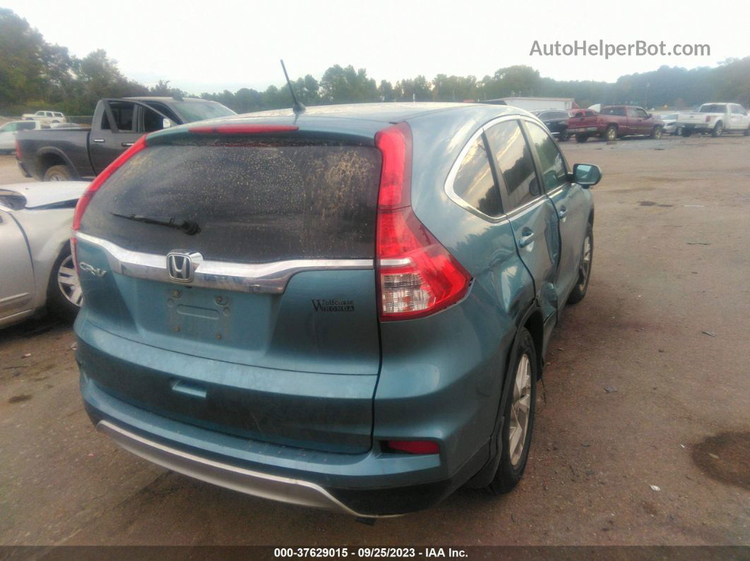 2015 Honda Cr-v Ex Blue vin: 2HKRM3H59FH556414