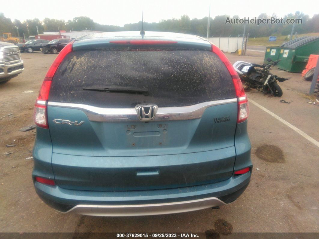 2015 Honda Cr-v Ex Blue vin: 2HKRM3H59FH556414