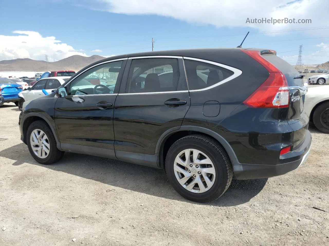 2016 Honda Cr-v Ex Black vin: 2HKRM3H59GH500958