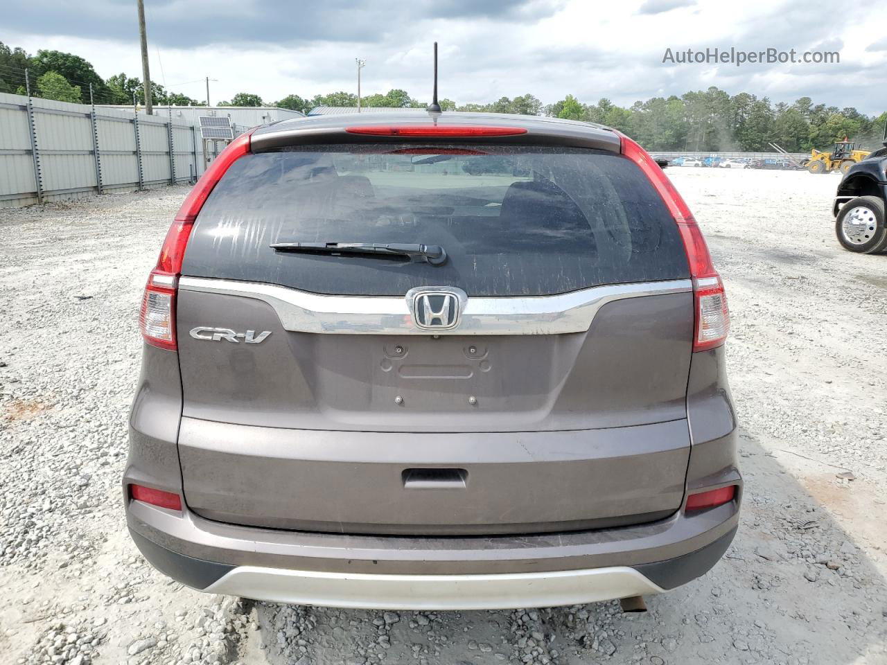 2016 Honda Cr-v Ex Gray vin: 2HKRM3H59GH522958