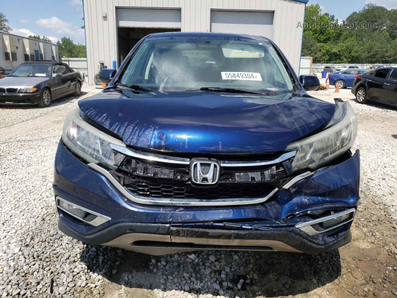 2016 Honda Cr-v Ex Blue vin: 2HKRM3H59GH533782