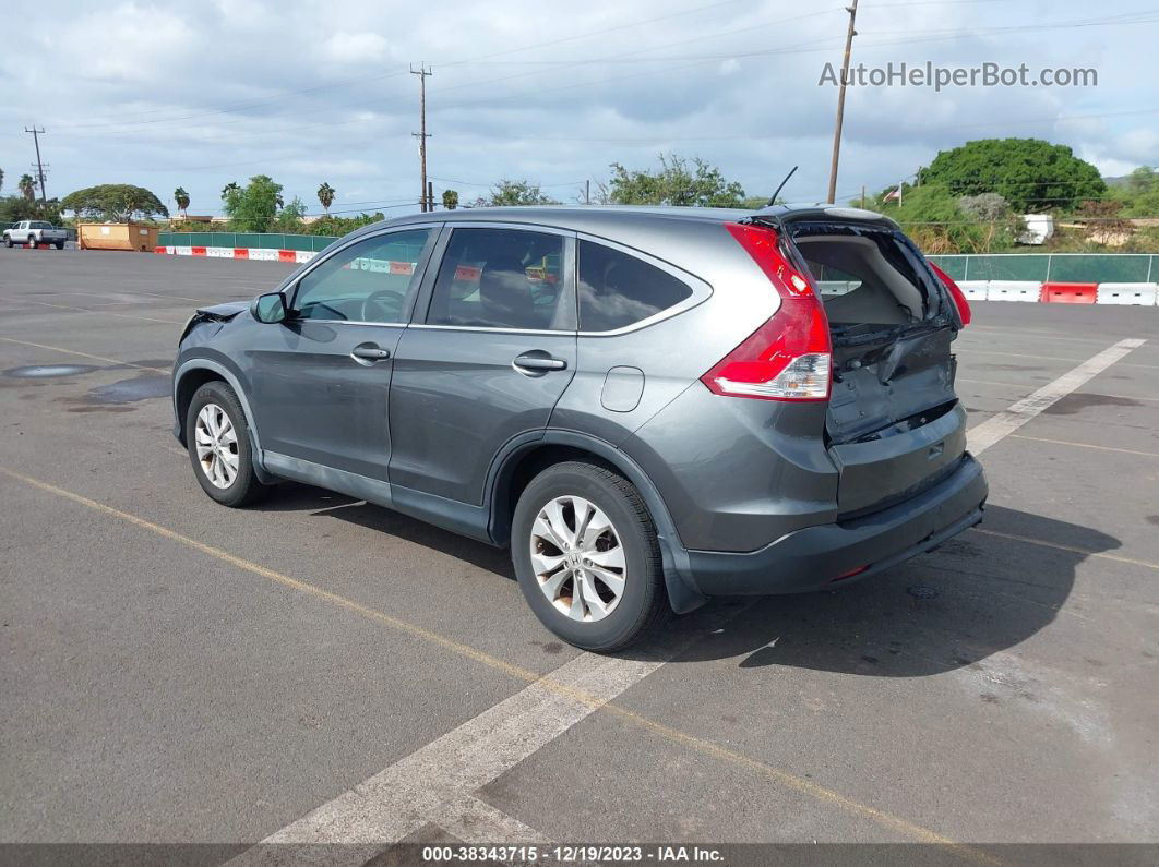 2013 Honda Cr-v Ex Gray vin: 2HKRM3H5XDH507364