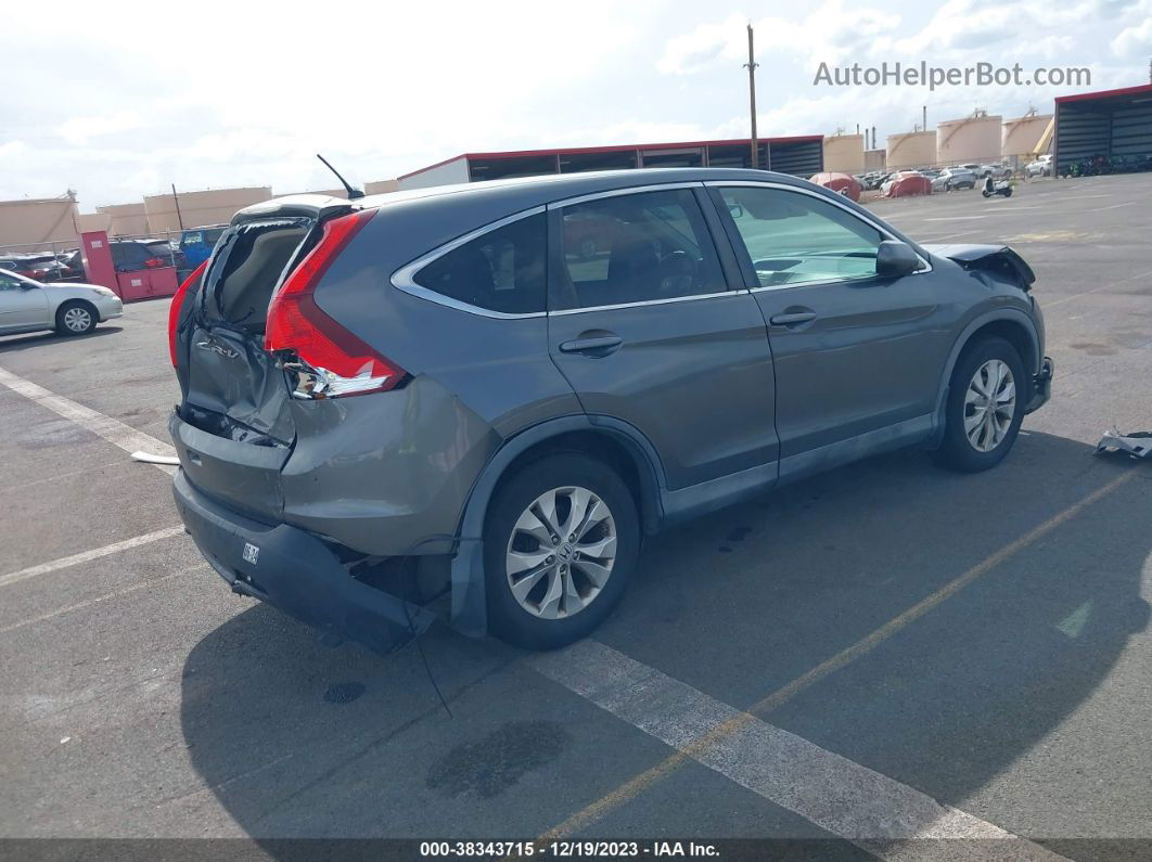 2013 Honda Cr-v Ex Gray vin: 2HKRM3H5XDH507364