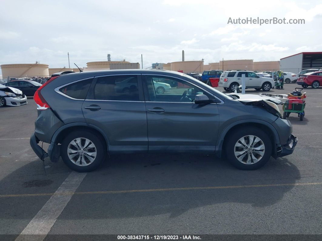 2013 Honda Cr-v Ex Gray vin: 2HKRM3H5XDH507364