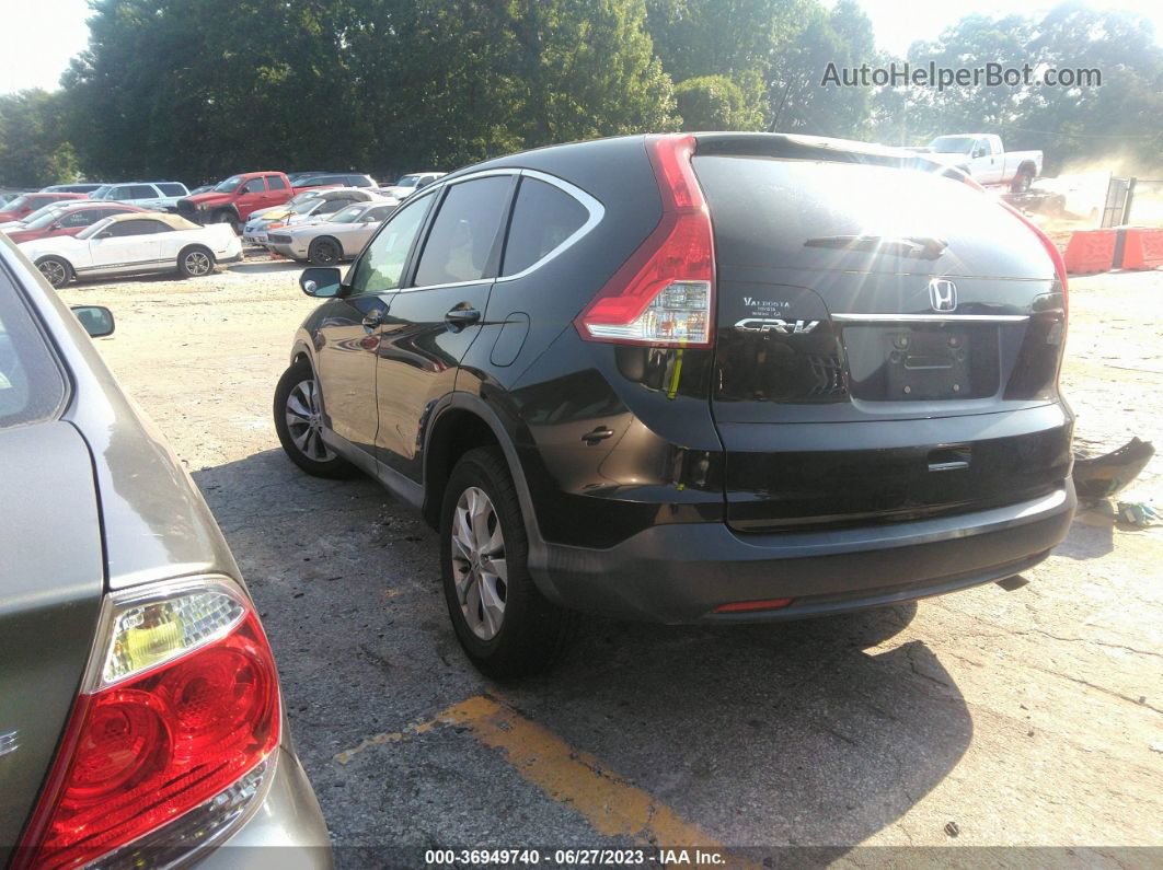 2013 Honda Cr-v Ex Black vin: 2HKRM3H5XDH516470