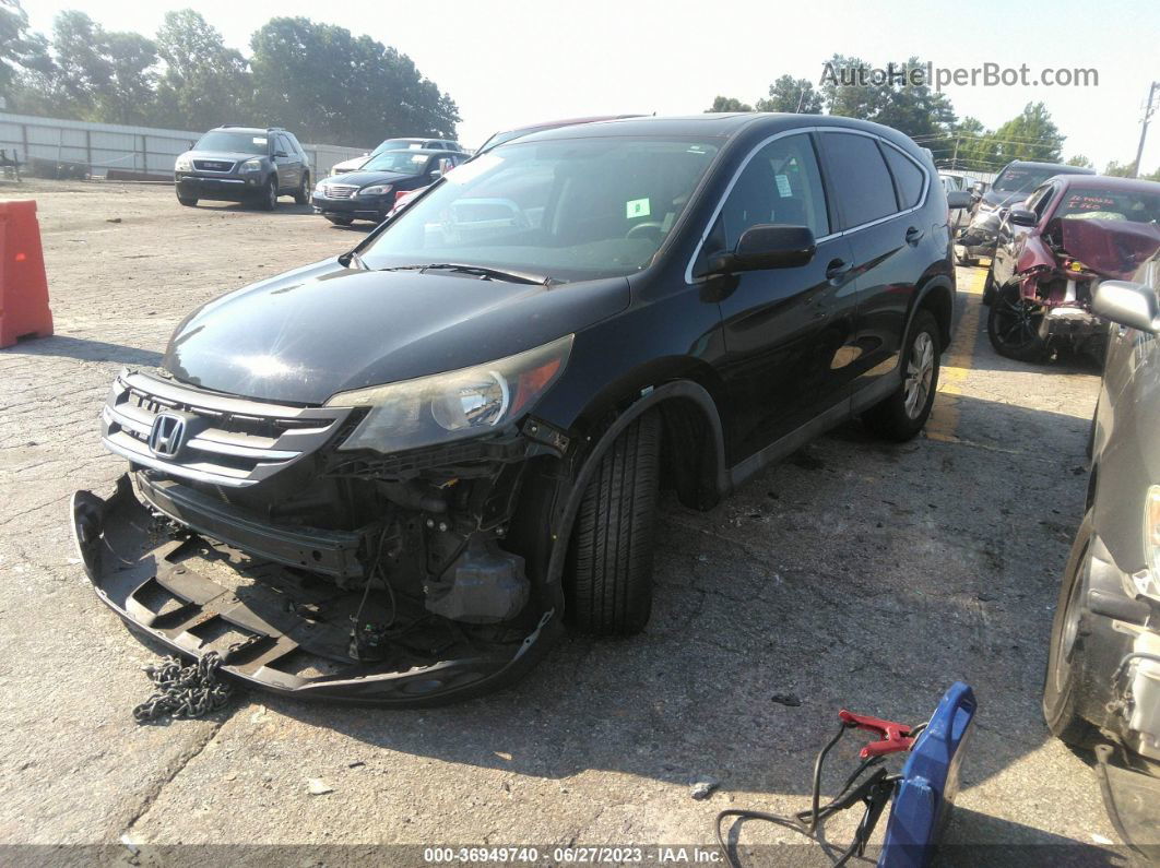 2013 Honda Cr-v Ex Black vin: 2HKRM3H5XDH516470