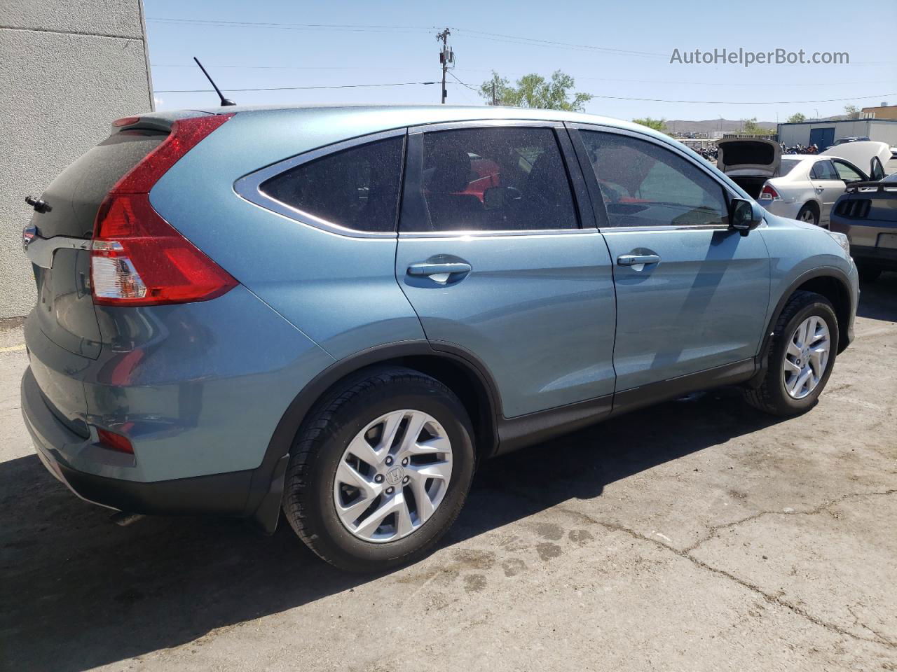 2015 Honda Cr-v Ex Blue vin: 2HKRM3H5XFH549004