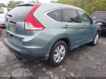 2012 Honda Cr-v Ex-l Green vin: 2HKRM3H70CH503579