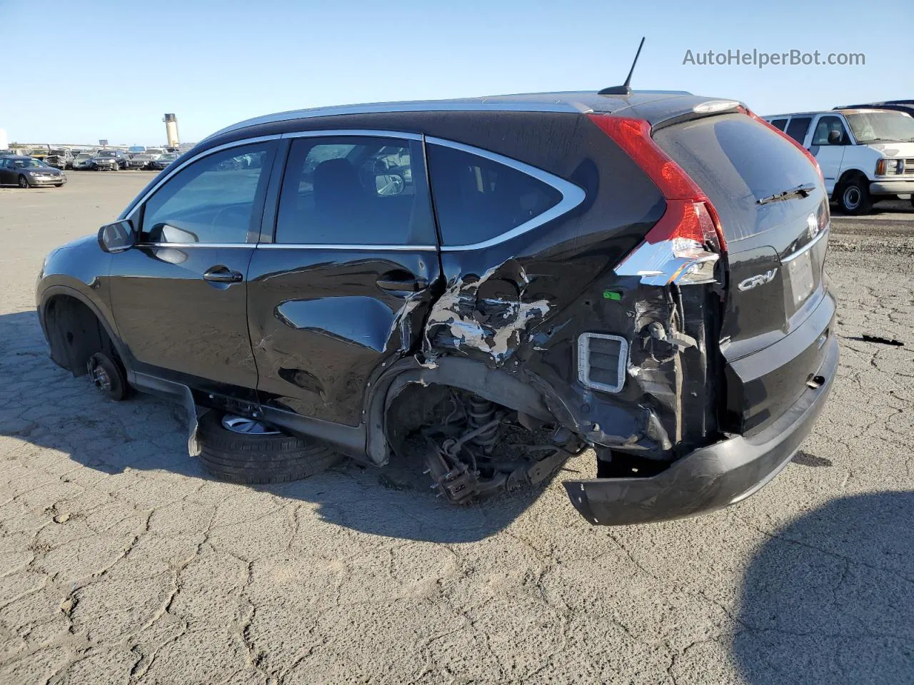 2013 Honda Cr-v Exl Black vin: 2HKRM3H70DH503938