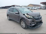 2015 Honda Cr-v Ex-l Gray vin: 2HKRM3H70FH504977