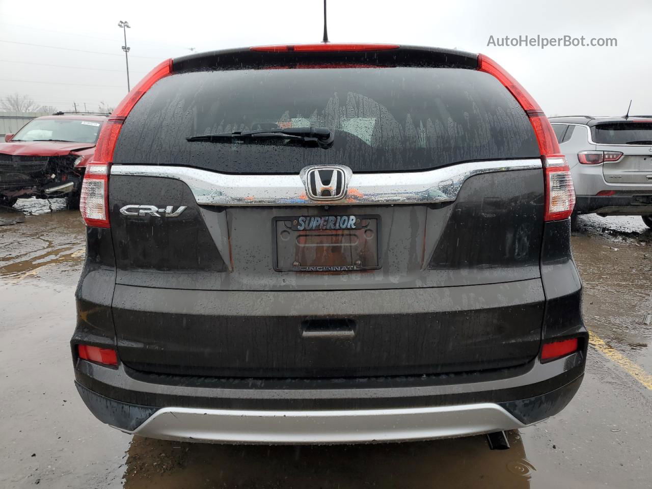 2016 Honda Cr-v Exl Gray vin: 2HKRM3H70GH507685