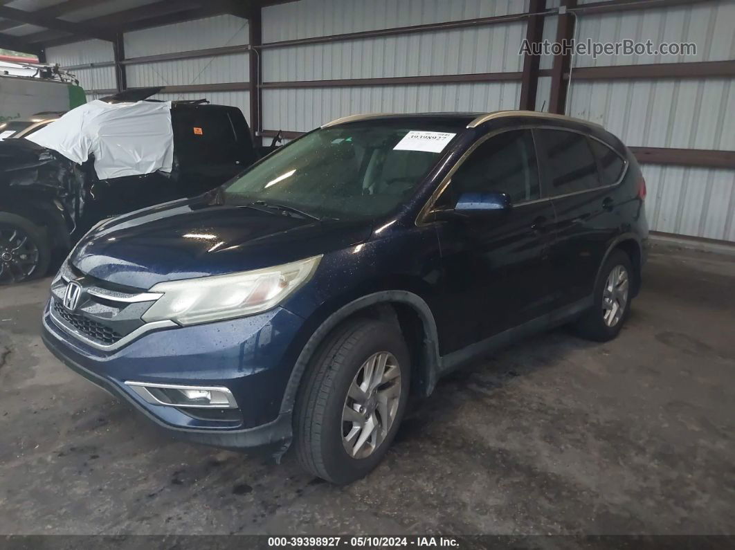 2016 Honda Cr-v Ex-l Blue vin: 2HKRM3H70GH524857