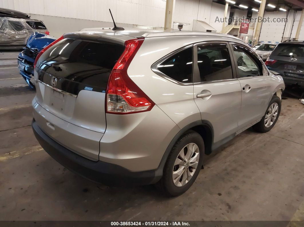 2012 Honda Cr-v Ex-l Серебряный vin: 2HKRM3H71CH513229