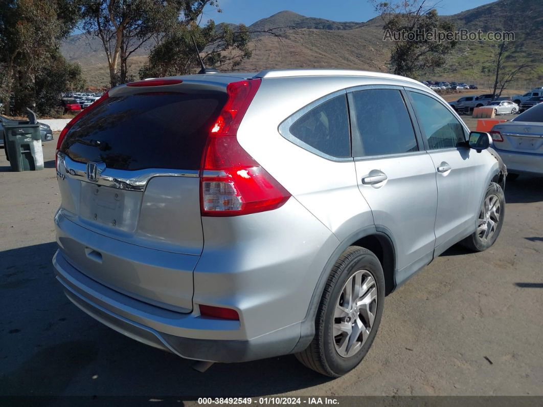 2015 Honda Cr-v Ex-l Silver vin: 2HKRM3H71FH523229