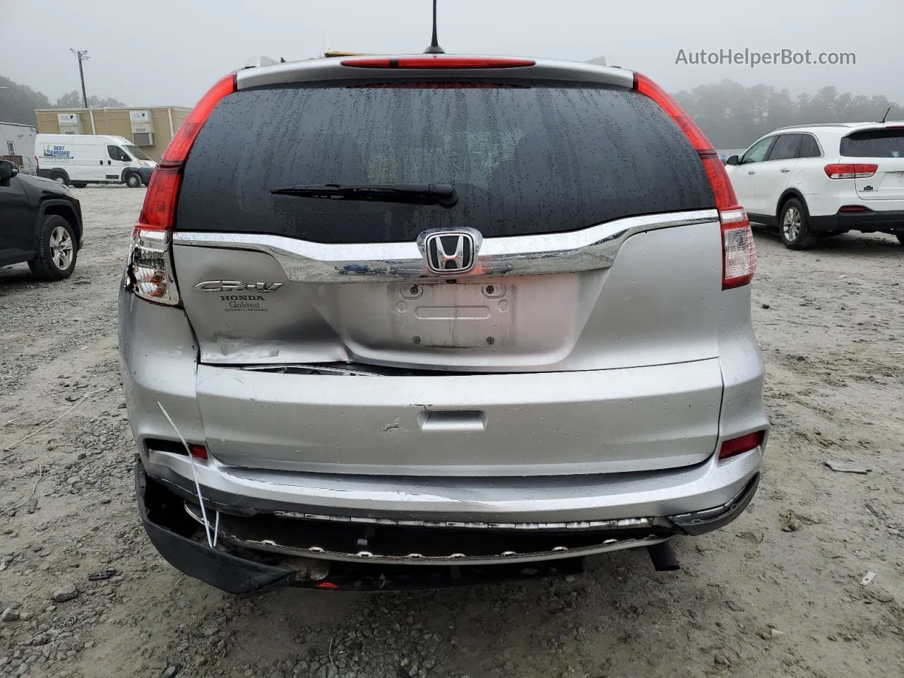 2015 Honda Cr-v Exl Silver vin: 2HKRM3H71FH527295