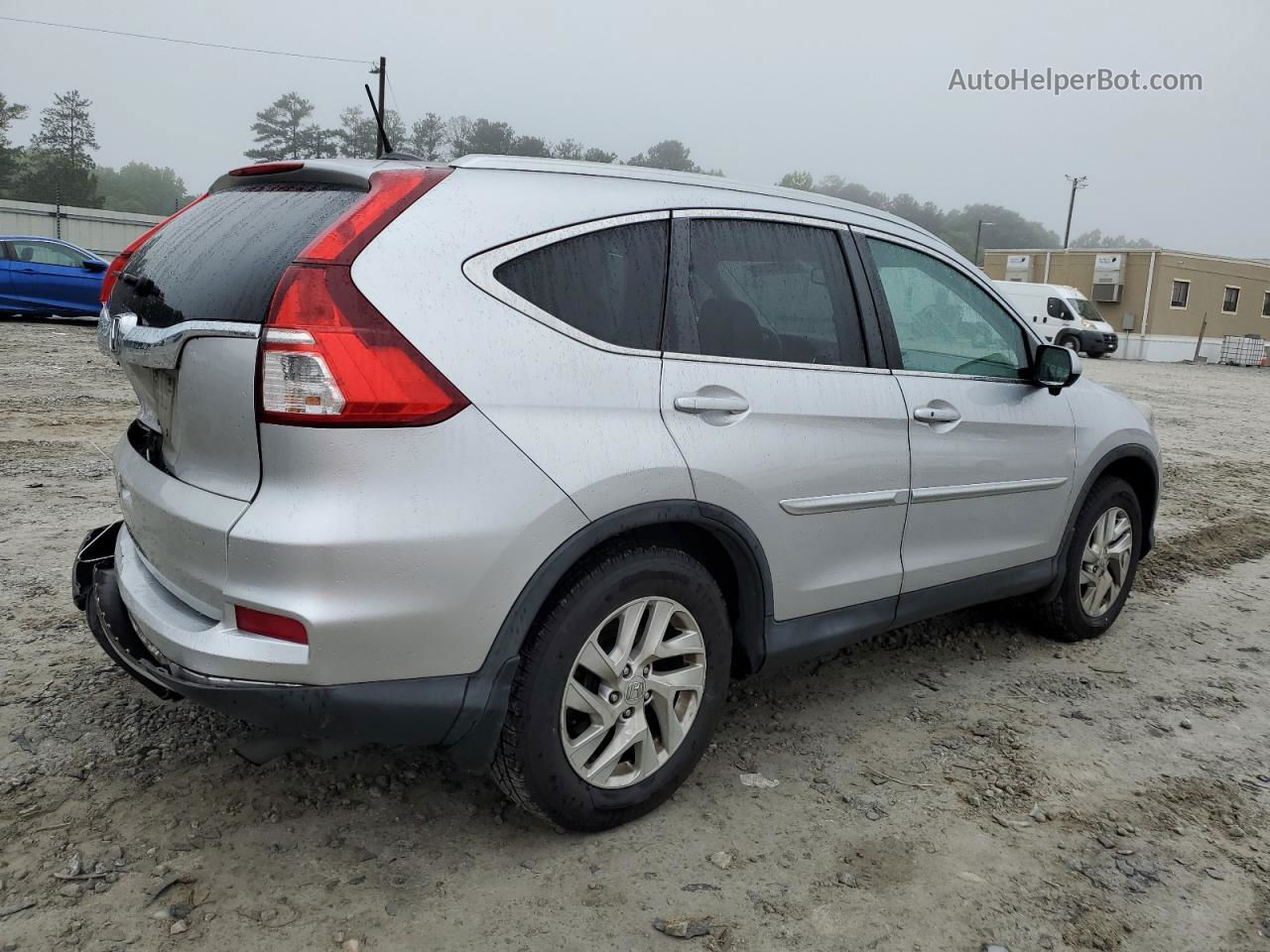 2015 Honda Cr-v Exl Silver vin: 2HKRM3H71FH527295