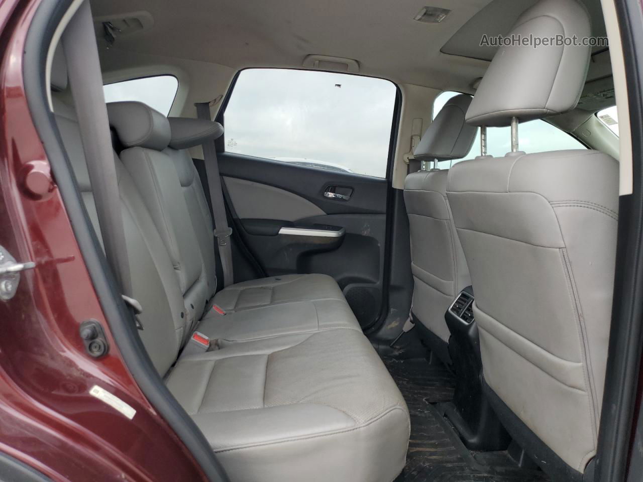 2015 Honda Cr-v Exl Бордовый vin: 2HKRM3H71FH556733