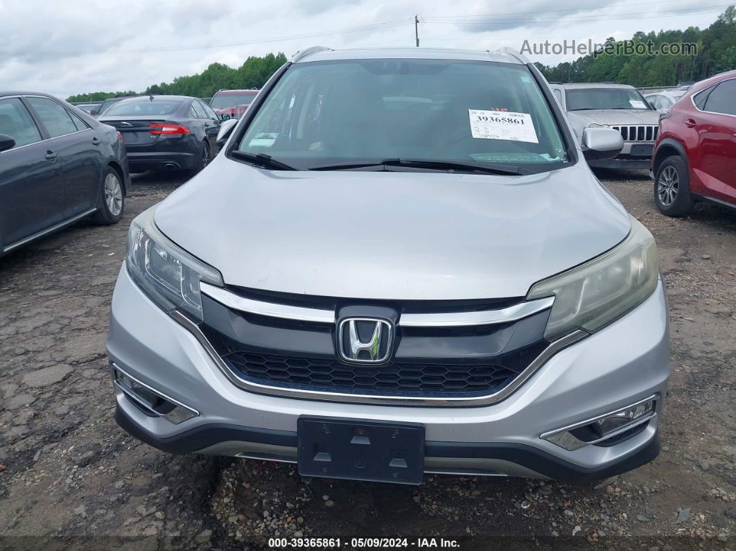 2016 Honda Cr-v Ex-l Silver vin: 2HKRM3H71GH500034