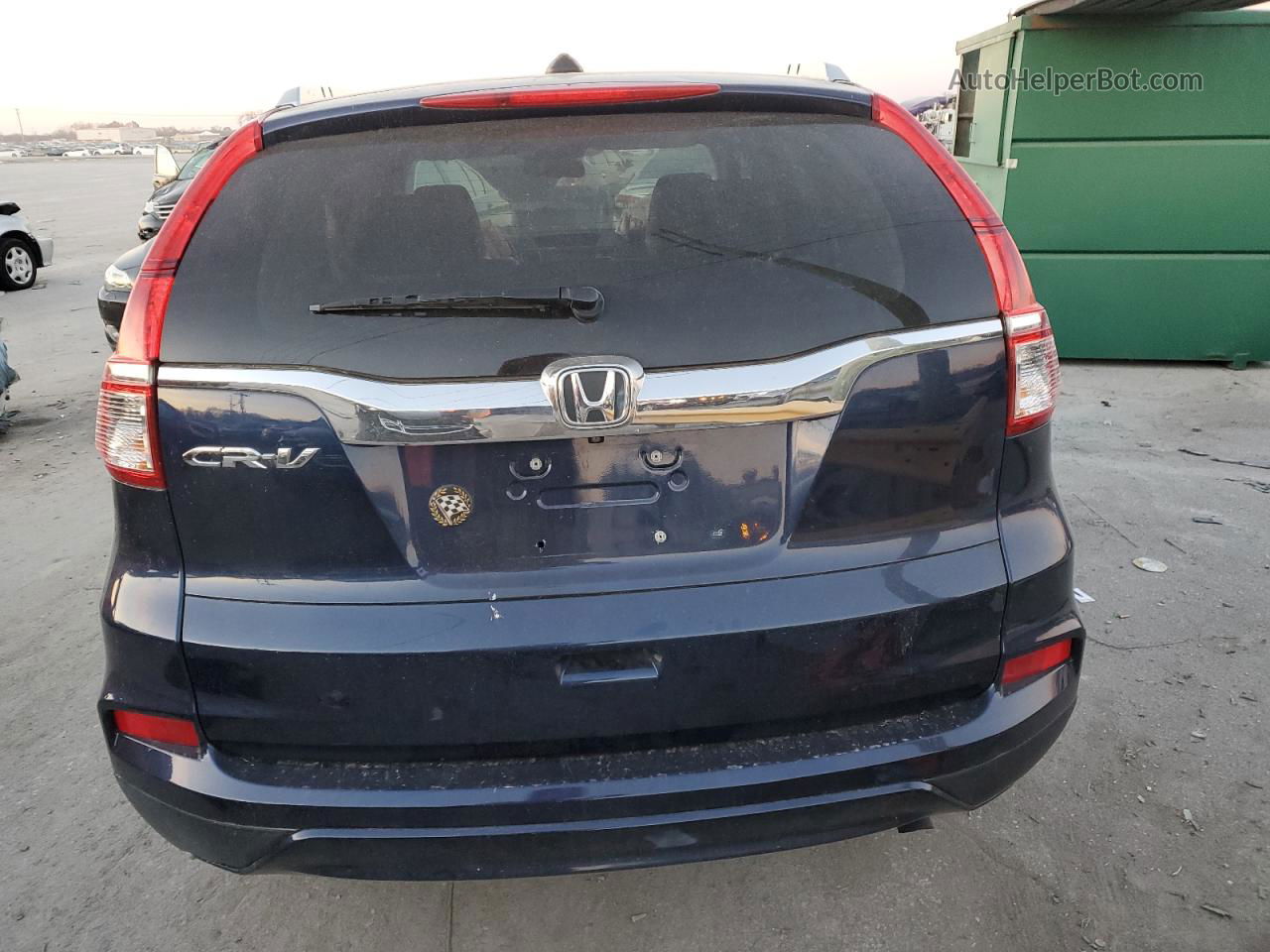 2016 Honda Cr-v Exl Синий vin: 2HKRM3H71GH535897