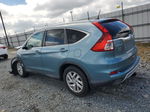 2016 Honda Cr-v Exl Teal vin: 2HKRM3H71GH551131