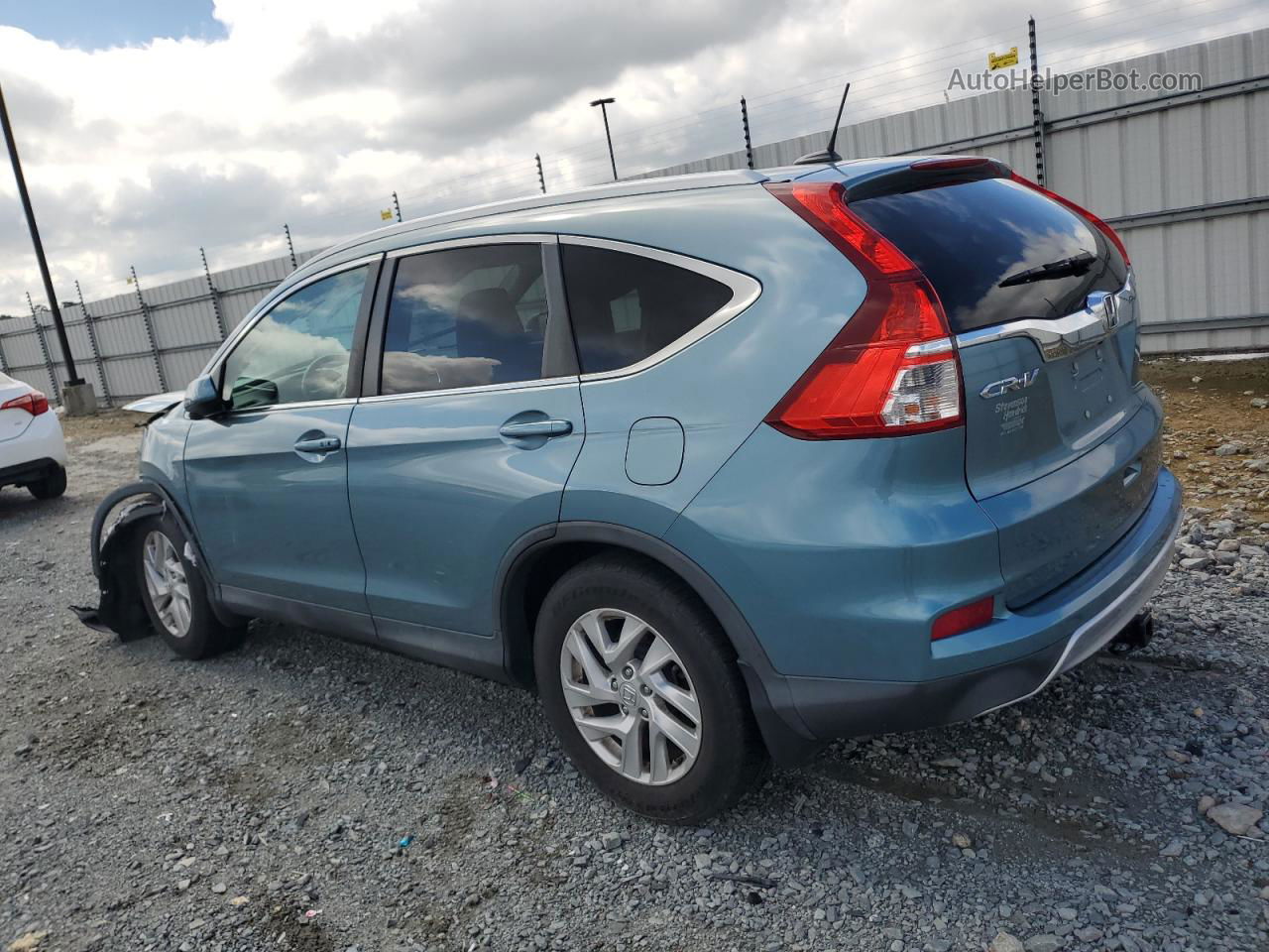 2016 Honda Cr-v Exl Teal vin: 2HKRM3H71GH551131